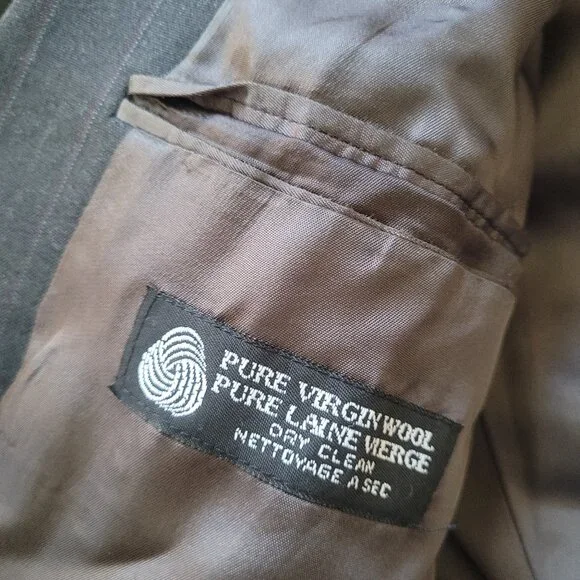 Vintage Wool Oscar De La Renta Blazer, 34 Short - Picture 10 of 12